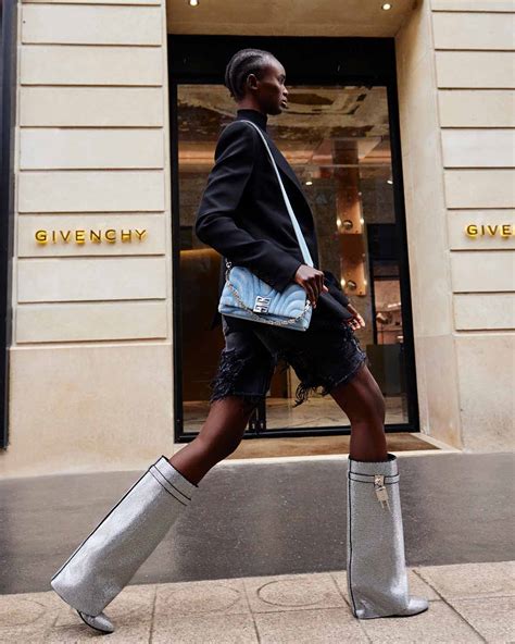 givenchy shark lock boots true to size|denim givenchy shark boots.